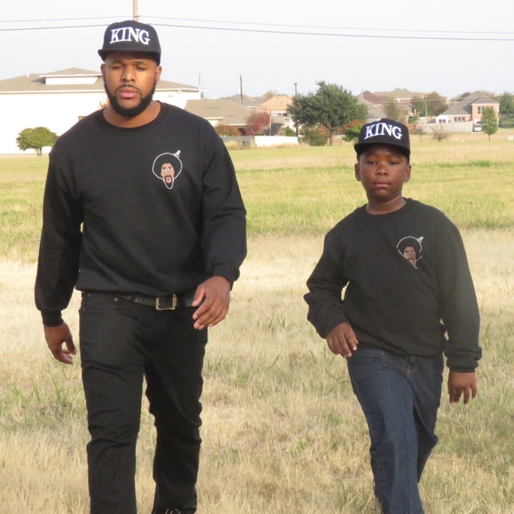 Men Black Sweater OleSkool #01 Throwback pullover - Picture 2 of 6